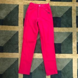 Vintage red rockies jeans